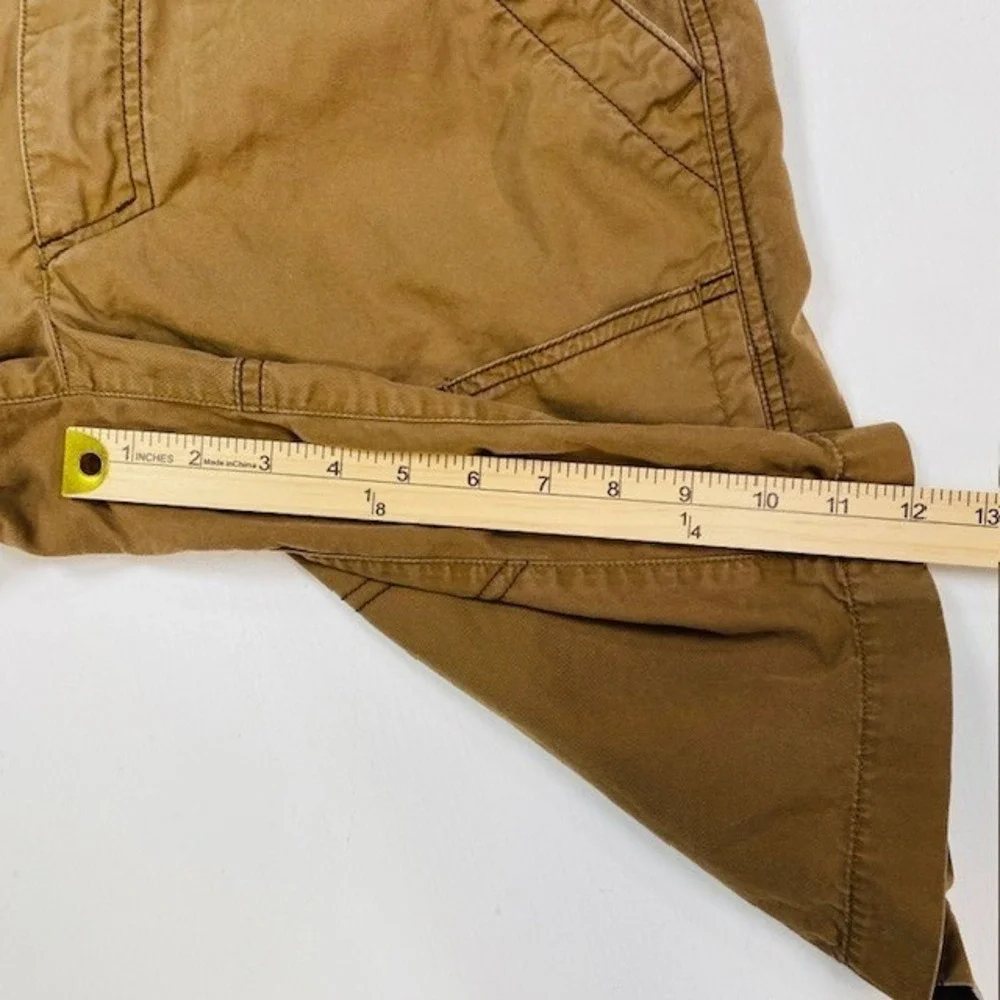 5.11 Tactical Series Men Brown Cotton Canvas Cargo Shorts Size 30 Coyote Utility